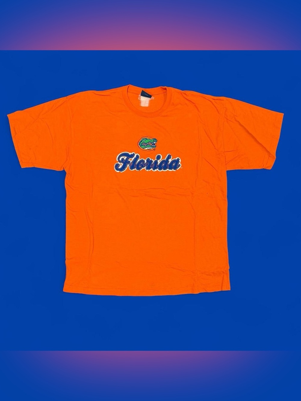 Vintage 90s Florida Gators Orange Shirt